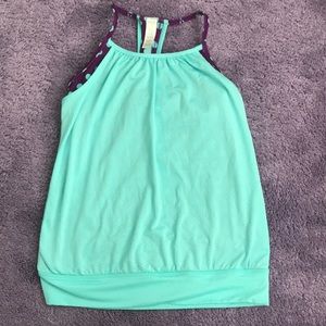 Blue Ivivva workout tank!